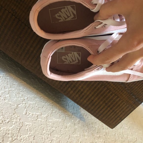Vans "Old Skool Shoe" Women's Pink Canvas SZ 8.5 - Picture 5 of 5